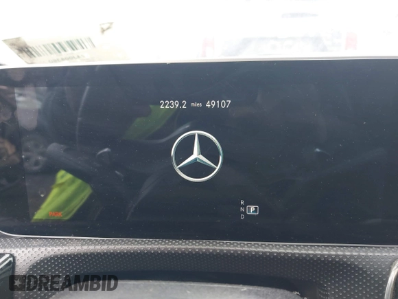 2020 Mercedes-Benz CLA with VIN WDD5J4HB5LN078934, listed as a IAAI auction lot 41157669 with 49,107 mi miles. Bid and sale history available at carsss.com. Image 7.