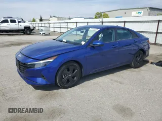 2022 Hyundai Elantra SEL z VIN 5NPLS4AGXNH074367, wystawiony jako Copart lot #54889415 z przebiegiem 34 618 mil mil oraz Szkoda całkowita • Salvage title. Historia ofert i sprzedaży dostępna na DreamBid. Obrazek 1.