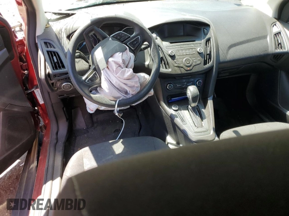 2017 Ford Focus SE with VIN 1FADP3F26HL305526, listed as a Copart auction lot 55124315 with Not Provided miles and Salvage Title. Bid and sale history available at DreamBid. Image 8.