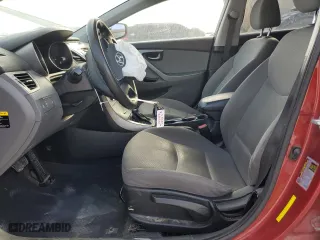 2016 Hyundai Elantra SE with VIN 5NPDH4AE3GH667086, listed as a Copart auction lot 46529045 with 138,200 mi miles and Salvage Title. Bid and sale history available at carsss.com. Image 7.