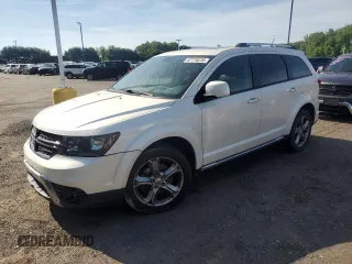 2016 Dodge Journey Crossroad Plus z VIN 3C4PDDGG6GT150883, wystawiony jako Copart lot #57776235 z przebiegiem 114 438 mil mil oraz Czysty tytuł • Clean title. Historia ofert i sprzedaży dostępna na DreamBid. Obrazek 1.