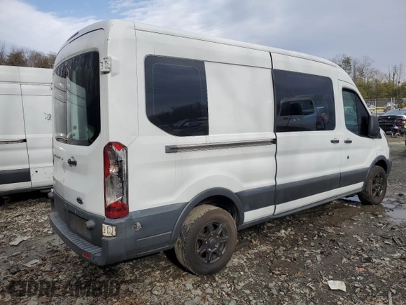 2017 Ford Transit with VIN 1FTYE2CM9HKA53925, listed as a Copart auction lot 46038295 with 61,475 mi miles and Clean Title. Bid and sale history available at DreamBid. Image 3.