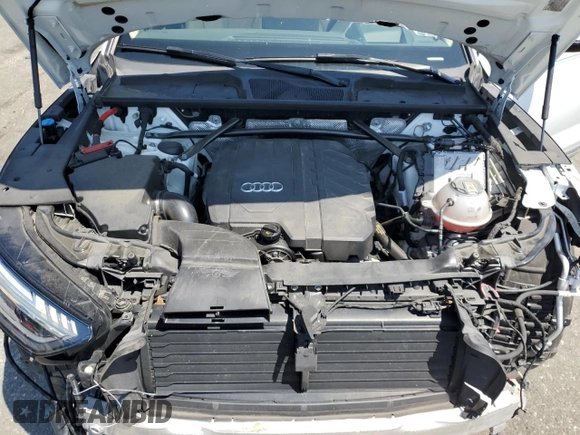 2021 Audi Q5 Prestige with VIN WA1CAAFY9M2053068, listed as a Copart auction lot 61033985 with 48,415 mi miles and Non repairable. Bid and sale history available at DreamBid. Image 12.