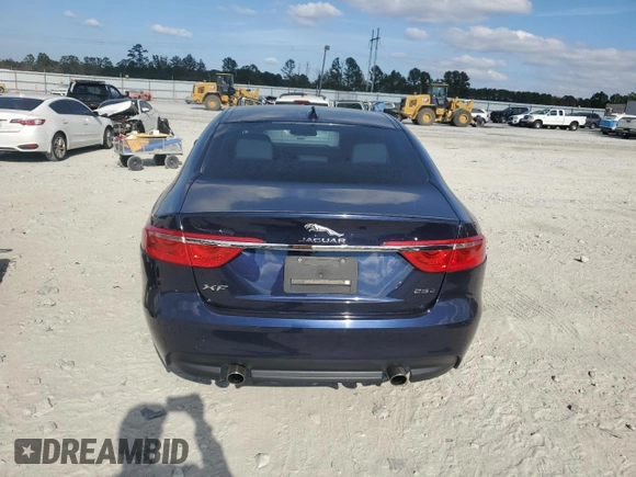 2018 Jaguar XF 25t Prestige with VIN SAJBE4FX1JCY55975, listed as a Copart auction lot 77982034 with 45,457 mi miles and Salvage Title. Bid and sale history available at carsss.com. Image 6.