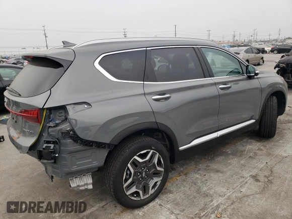 2023 Hyundai Santa Fe Hybrid SEL Premium with VIN 5NMS3DA12PH010716, listed as a Copart auction lot 73064324 with 14,268 mi miles and Salvage Title. Bid and sale history available at carsss.com. Image 3.