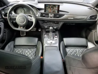 2016 Audi S6 Prestige with VIN WAUH2AFC3GN122558, listed as a Copart auction lot 47632525 with 80,719 mi miles and Salvage Title. Bid and sale history available at carsss.com. Image 8.