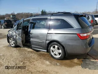 2012 Honda Odyssey Touring with VIN 5FNRL5H93CB130097, listed as a Copart auction lot 47445765 with 0 mi miles and Non Repairable. Bid and sale history available at carsss.com. Image 2.