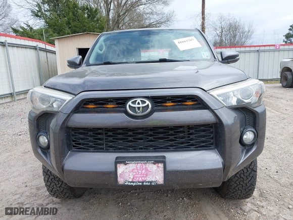 2017 Toyota 4Runner SR5 with VIN JTEBU5JR1H5444831, listed as a IAAI auction lot 41662707 with 104,173 mi miles. Bid and sale history available at carsss.com. Image 13.