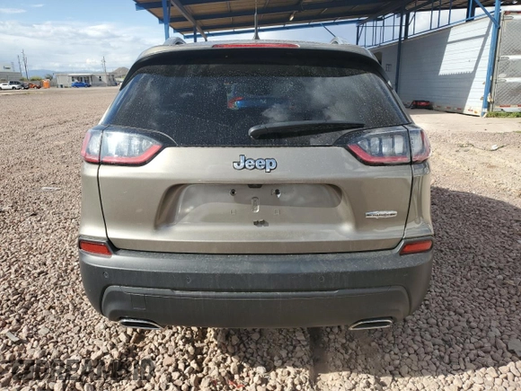 2021 Jeep Cherokee Latitude Lux with VIN 1C4PJLMX7MD107436, listed as a Copart auction lot 50987275 with 32,735 mi miles and Salvage Title. Bid and sale history available at carsss.com. Image 6.