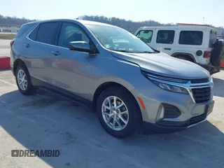 2023 Chevrolet Equinox LT with VIN 3GNAXKEG4PS197251, listed as a IAAI auction lot 41792826 with 37,079 mi miles and . Bid and sale history available at carsss.com. Image 1.