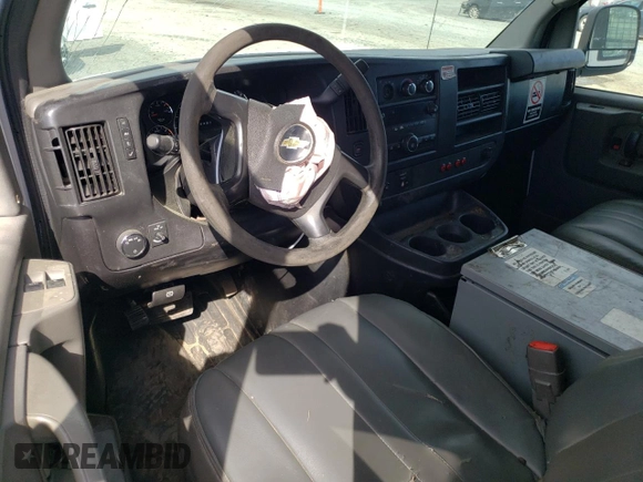 2014 Chevrolet Express Cargo Van with VIN 1GCWGFCA4E1153575, listed as a Copart auction lot 48228214 with 227,892 mi miles and Salvage Title. Bid and sale history available at carsss.com. Image 8.
