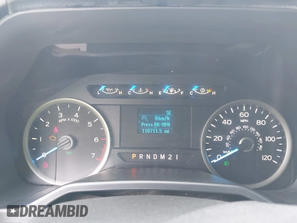 2015 Ford F-150 XL with VIN 1FTEX1CP3FFB68429, listed as a IAAI auction lot 42430717 with 110,711 mi miles and . Bid and sale history available at DreamBid. Image 7.
