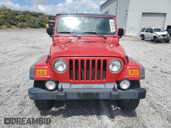 2003 Jeep Wrangler Sport with VIN 1J4FA49S83P369892, listed as a Copart auction lot 56536745 with 182,535 mi miles and Salvage title. Bid and sale history available at DreamBid. Image 5.