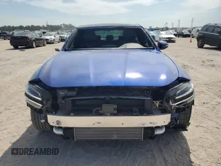 2023 Genesis G70 2.0T with VIN KMTG34TA9PU112334, listed as a Copart auction lot 67105774 with 8,369 mi miles and Salvage Title. Bid and sale history available at carsss.com. Image 5.