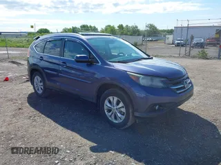 2013 Honda CR-V EX-L with VIN 2HKRM4H79DH650376, listed as a IAAI auction lot 42405752 with 216,225 mi miles and . Bid and sale history available at DreamBid. Image 1.