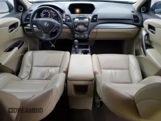 2015 Acura RDX Tech Pkg with VIN 5J8TB3H55FL003879, listed as a Copart auction lot 44137335 with 116,016 mi miles and Clean Title. Bid and sale history available at carsss.com. Image 8.