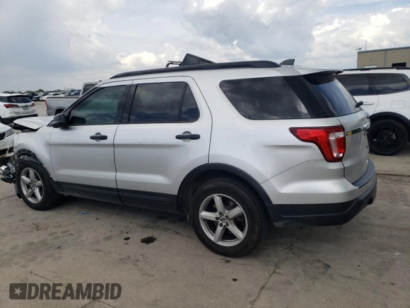 2018 Ford Explorer with VIN 1FM5K7B8XJGB54604, listed as a Copart auction lot 50957575 with 100,957 mi miles and Salvage title. Bid and sale history available at DreamBid. Image 2.
