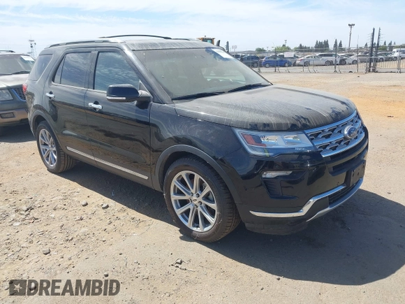 2018 Ford Explorer Limited z VIN 1FM5K7F84JGA70191, wystawiony jako IAAI lot #42665507 z przebiegiem 121 586 mil mil oraz . Historia ofert i sprzedaży dostępna na DreamBid. Obrazek 1.