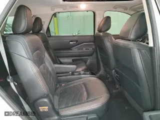 2022 Nissan Pathfinder Platinum with VIN 5N1DR3DK4NC265624, listed as a Copart auction lot 87574605 with 42,063 mi miles and Salvage Title. Bid and sale history available at carsss.com. Image 11.
