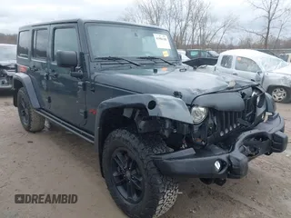 2017 Jeep Wrangler Unlimited Sahara with VIN 1C4BJWEG3HL569143, listed as a IAAI auction lot 41986188 with 27,495 mi miles. Bid and sale history available at carsss.com. Image 1.