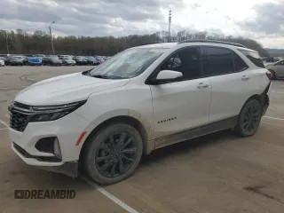 2022 Chevrolet Equinox RS with VIN 3GNAXMEVXNS240711, listed as a Copart auction lot 68526814 with 51,003 mi miles and Salvage Title. Bid and sale history available at DreamBid. Image 1.