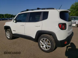 2017 Jeep Renegade Altitude with VIN ZACCJBBB0HPG49887, listed as a Copart auction lot 61934545 with 118,057 mi miles and Salvage title. Bid and sale history available at DreamBid. Image 2.