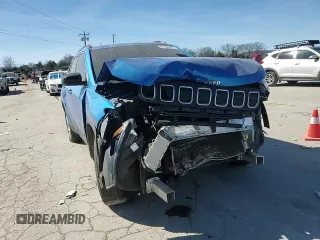 2022 Jeep Compass Latitude with VIN 3C4NJDBB3NT231753, listed as a Copart auction lot 47305435 with 53,864 mi miles and Salvage title. Bid and sale history available at DreamBid. Image 11.