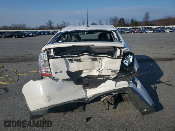 2007 Toyota Prius with VIN JTDKB20U973203107, listed as a Copart auction lot 51057265 with 196,452 mi miles and Salvage Title. Bid and sale history available at DreamBid. Image 6.