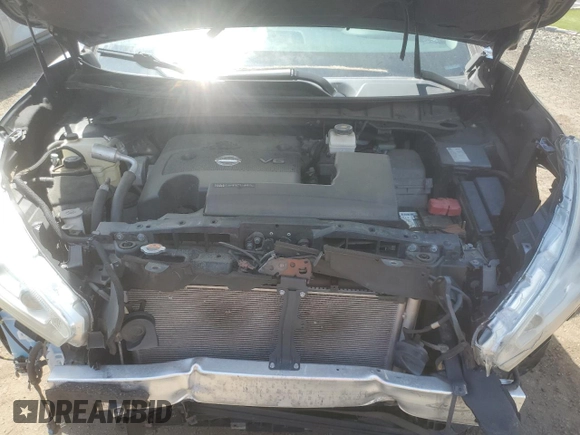 2015 Nissan Murano Platinum with VIN 5N1AZ2MH7FN282991, listed as a Copart auction lot 55463365 with 160,205 mi miles and Clean Title. Bid and sale history available at DreamBid. Image 12.