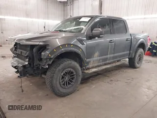 2019 Ford F-150 Raptor with VIN 1FTFW1RG0KFC64964, listed as a IAAI auction lot 41786563 with 70,734 mi miles. Bid and sale history available at carsss.com. Image 2.