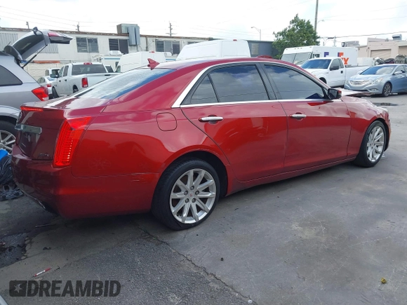 2014 Cadillac CTS Luxury RWD with VIN 1G6AR5SX6E0186302, listed as a IAAI auction lot 41733134 with 140,826 mi miles. Bid and sale history available at carsss.com. Image 4.