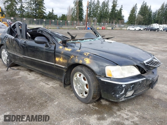 2000 Acura RL with VIN JH4KA965XYC010993, listed as a IAAI auction lot 41239719 with 1 mi miles. Bid and sale history available at carsss.com. Image 1.