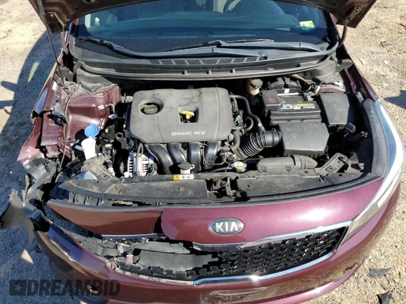 2018 Kia Forte LX with VIN 3KPFK4A73JE271893, listed as a Copart auction lot 49208025 with 93,374 mi miles and Salvage Title. Bid and sale history available at carsss.com. Image 11.