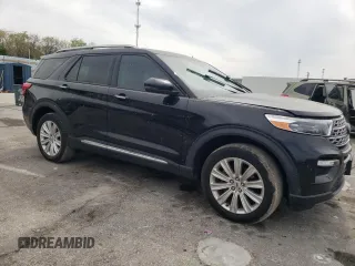 2021 Ford Explorer Limited z VIN 1FMSK8FH2MGA30463, wystawiony jako Copart lot #54108745 z przebiegiem 99 307 mil mil oraz Szkoda całkowita • Salvage title. Historia ofert i sprzedaży dostępna na DreamBid. Obrazek 4.