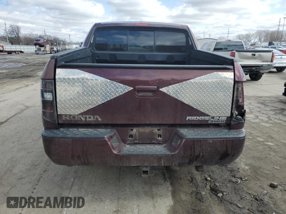 2007 Honda Ridgeline RTL z VIN 2HJYK16547H527465, wystawiony jako Copart lot #47943765 z przebiegiem 205 927 mil mil oraz Tytuł czysty. Historia ofert i sprzedaży dostępna na DreamBid. Obrazek 6.
