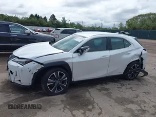 2021 Lexus UX 250h with VIN JTHX9JBH5M2051466, listed as a IAAI auction lot 42318286 with 40,109 mi miles and . Bid and sale history available at DreamBid. Image 6.