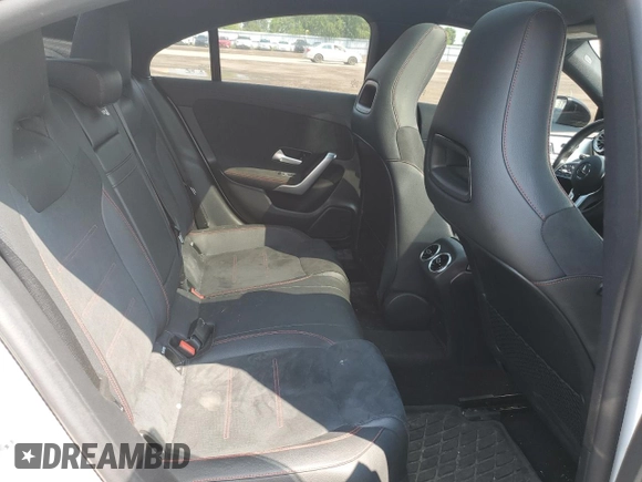 2023 Mercedes-Benz CLA 250 with VIN W1K5J4HB0PN345404, listed as a Copart auction lot 58821575 with 25,707 mi miles and Salvage title. Bid and sale history available at DreamBid. Image 10.