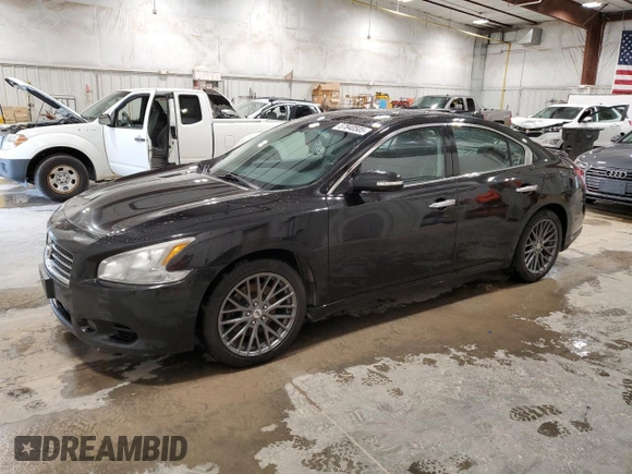 2011 Nissan Maxima SV with VIN 1N4AA5AP4BC865359, listed as a Copart auction lot 57840505 with 215,105 mi miles and Clean title. Bid and sale history available at DreamBid. Image 1.