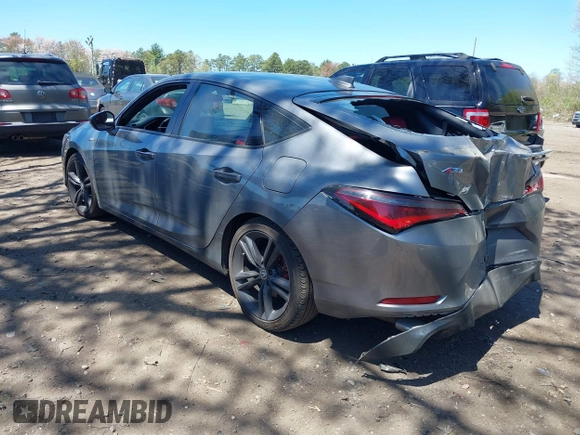 2024 Acura Integra w/A-Spec Package z VIN 19UDE4H30RA007838, wystawiony jako IAAI lot #42139000 z przebiegiem 14 246 mil mil oraz . Historia ofert i sprzedaży dostępna na DreamBid. Obrazek 3.