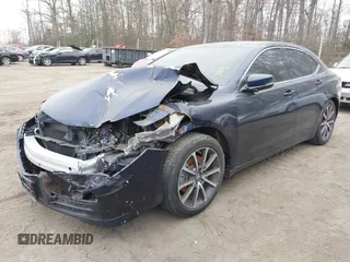 2015 Acura TLX V6 Tech with VIN 19UUB2F51FA020482, listed as a IAAI auction lot 41659296 with 71,434 mi miles. Bid and sale history available at carsss.com. Image 2.