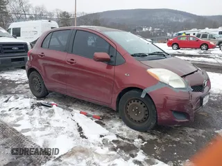 2010 Toyota Yaris with VIN JTDKT4K34A5291847, listed as a IAAI auction lot 41562243 with 182,067 mi miles. Bid and sale history available at carsss.com. Image 1.