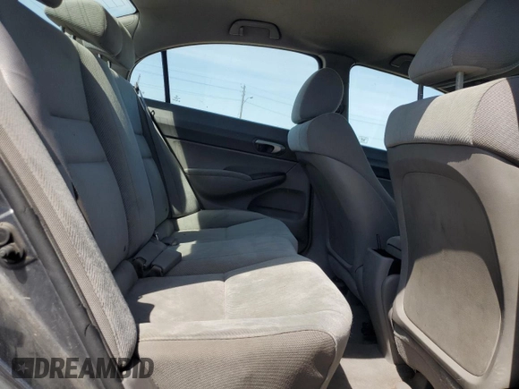 2011 Honda Civic LX with VIN 19XFA1F50BE027774, listed as a Copart auction lot 54888065 with 312,530 mi miles and Salvage Title. Bid and sale history available at DreamBid. Image 10.