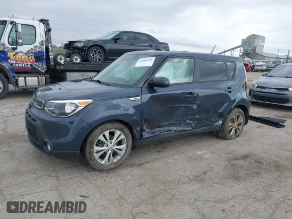 2015 Kia Soul + with VIN KNDJP3A56F7226118, listed as a IAAI auction lot 41888391 with 79,221 mi miles and . Bid and sale history available at DreamBid. Image 17.