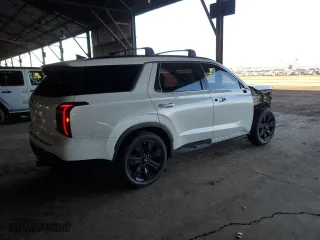 2023 Hyundai Palisade XRT with VIN KM8R34GE3PU532946, listed as a Copart auction lot 46051155 with 31,314 mi miles and Salvage Title. Bid and sale history available at carsss.com. Image 3.