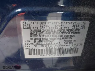 2017 Nissan Sentra S with VIN 3N1AB7AP4HY220457, listed as a IAAI auction lot 41469285 with 143,940 mi miles. Bid and sale history available at carsss.com. Image 9.