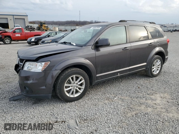 2017 Dodge Journey SXT z VIN 3C4PDCBG7HT589271, wystawiony jako Copart lot #48852595 z przebiegiem 116 558 mil mil oraz Szkoda całkowita • Salvage title. Historia ofert i sprzedaży dostępna na DreamBid. Obrazek 1.