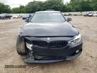 2015 BMW 4 Series 435i with VIN WBA3R1C56FK194429, listed as a Copart auction lot 58838255 with 91,823 mi miles and Salvage title. Bid and sale history available at DreamBid. Image 5.