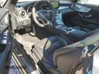 2018 Mercedes-Benz C 43 AMG with VIN WDDWK6EB5JF672965, listed as a Copart auction lot 47957245 with 23,535 mi miles and Salvage title. Bid and sale history available at DreamBid. Image 8.