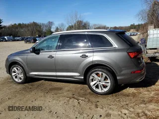 2024 Audi Q7 Premium Plus with VIN WA1LXBF7XRD004548, listed as a Copart auction lot 80491204 with 18,606 mi miles and Salvage title. Bid and sale history available at DreamBid. Image 2.