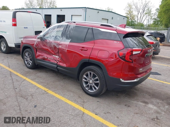 2024 GMC Terrain SLT with VIN 3GKALVEG9RL147422, listed as a IAAI auction lot 42263067 with 23,991 mi miles and . Bid and sale history available at DreamBid. Image 3.